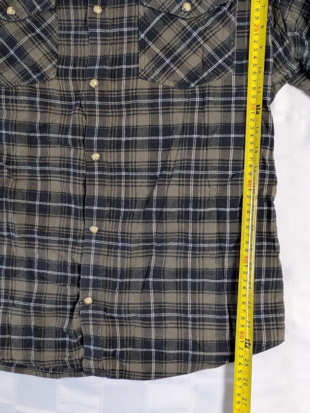 MEN'S WIND RIVER XL BUTTON UP FRONT COLLARED SHIRT LONG SLEEVE WARM WEAR MAN'S - Picture 9 of 15